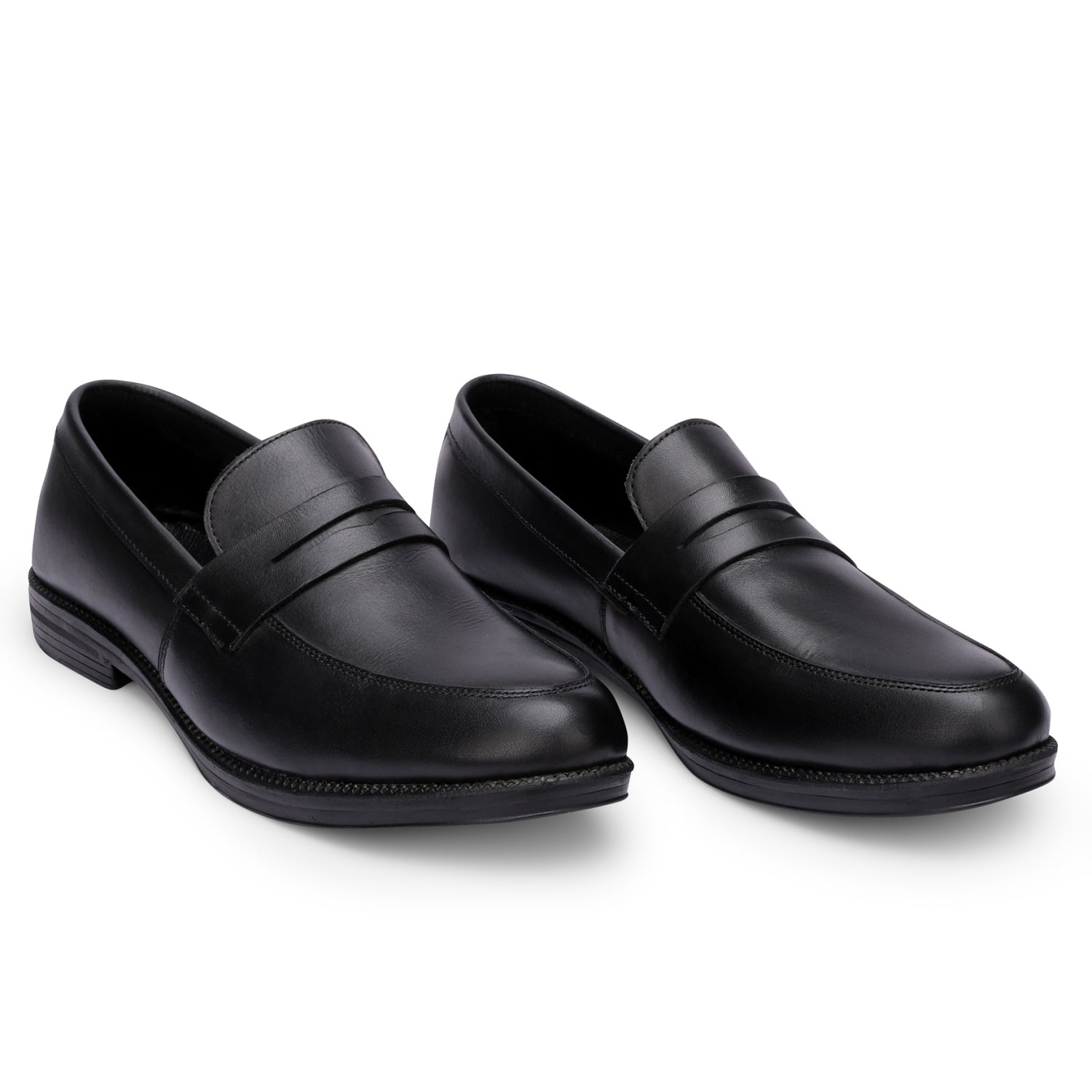 CLASSIC LEATHER BLACK SHOES