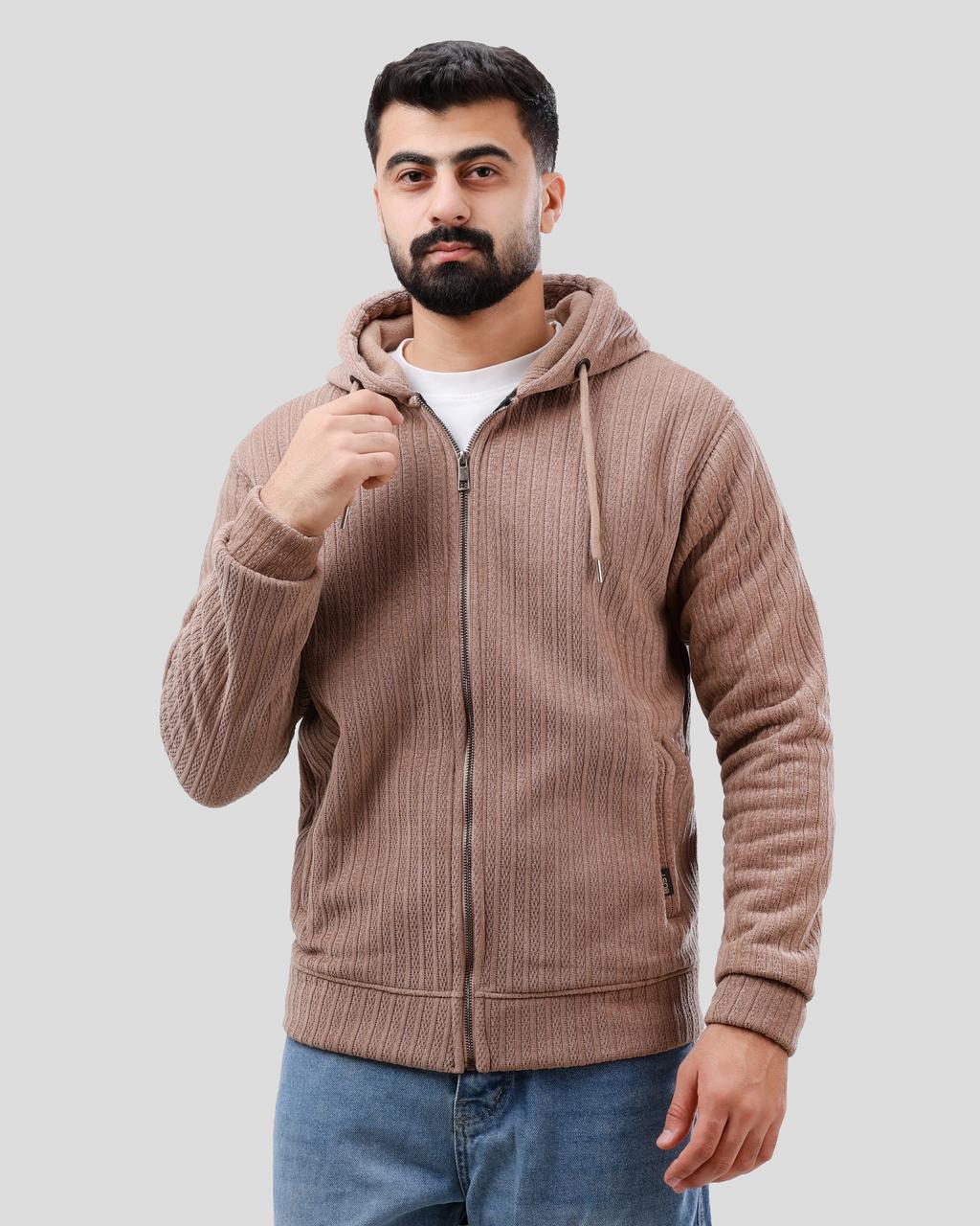 Velvet Zipper Basic Hoodie