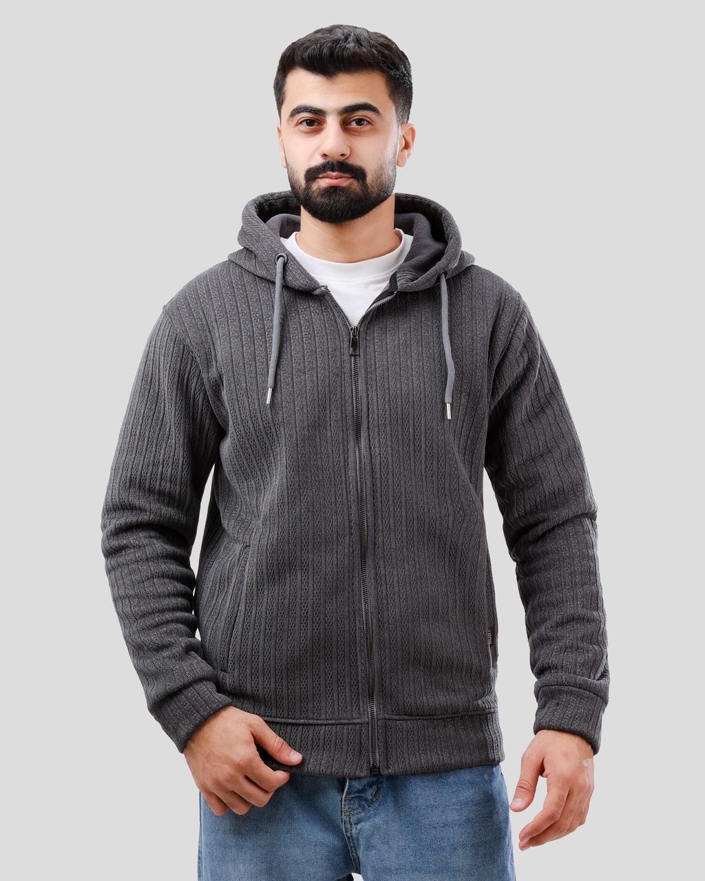 Velvet Zipper Basic Hoodie