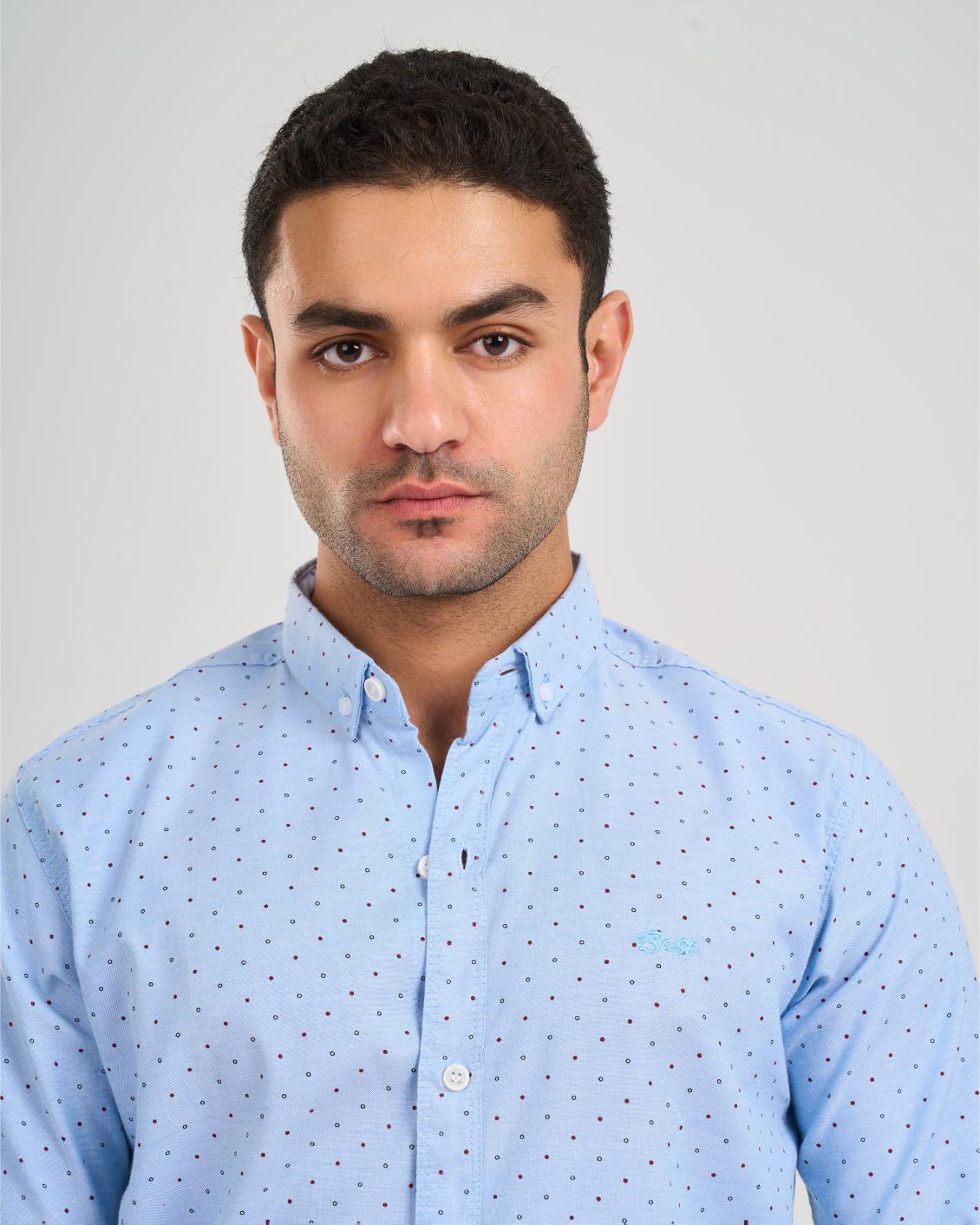 Dotted 2 Oxford Shirt
