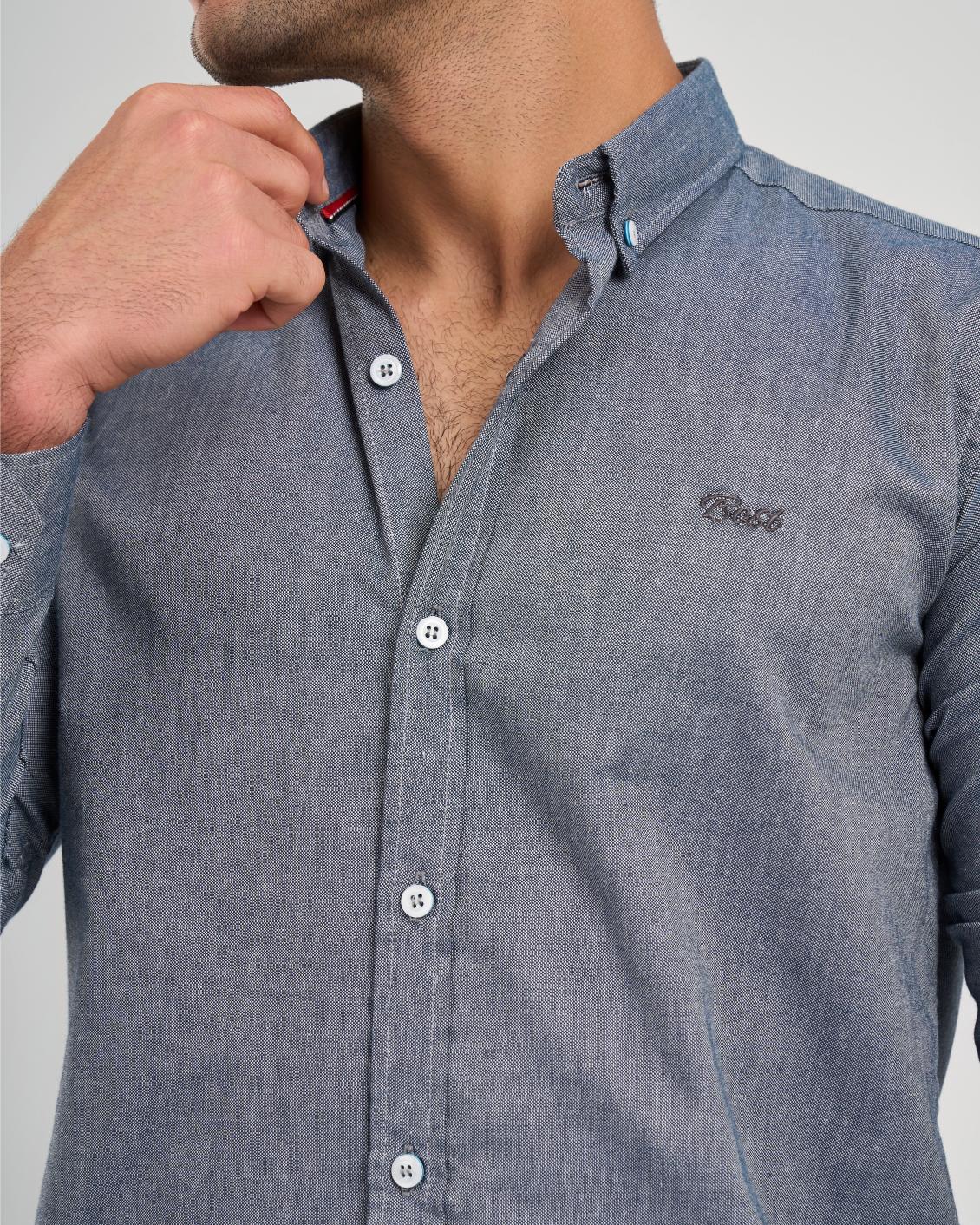 Basic Dark Blue Shirt