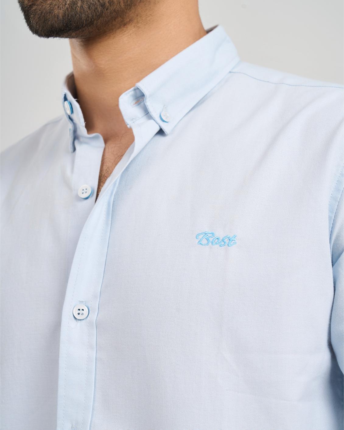 Basic Light Blue Oxford Shirt