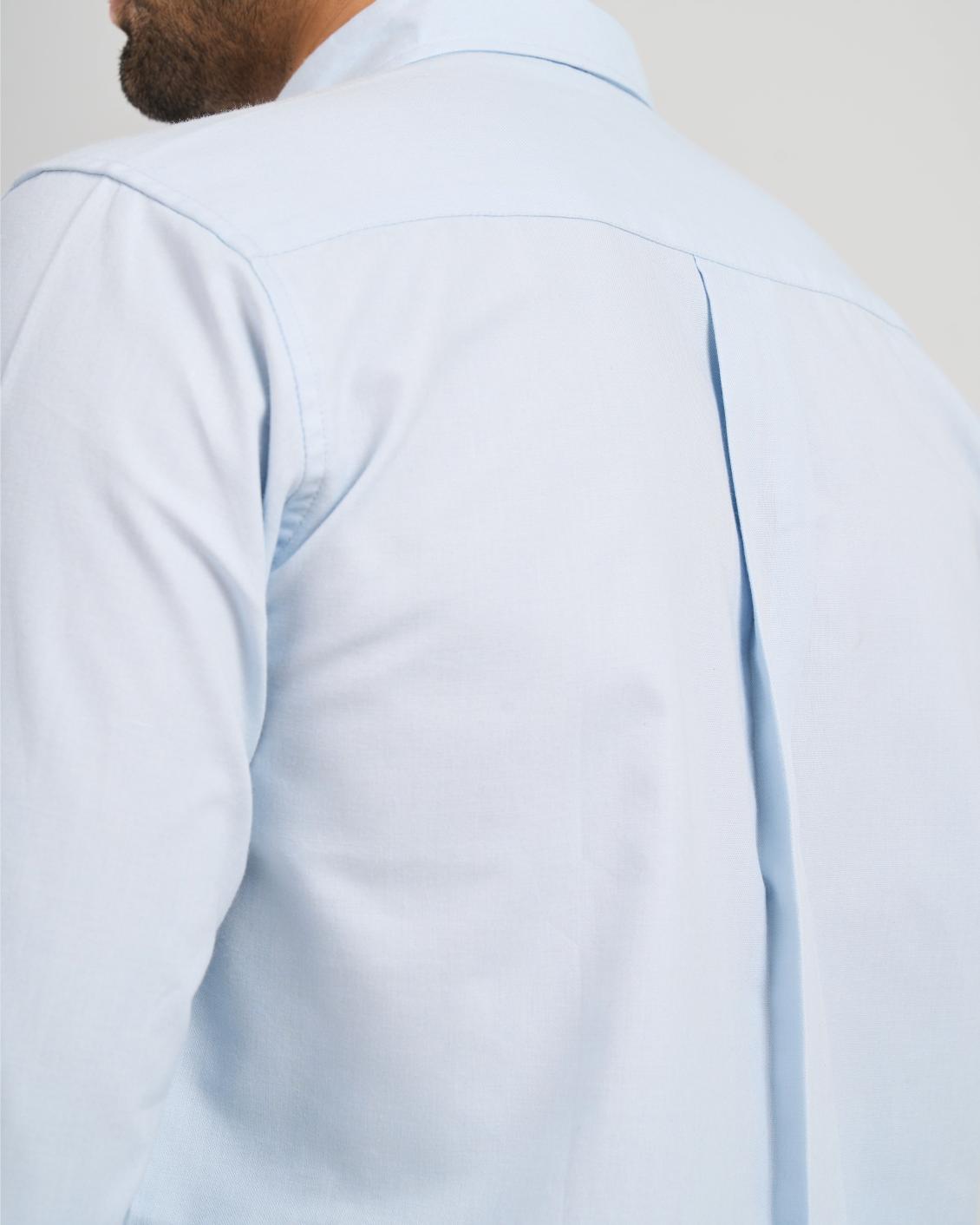 Basic Light Blue Oxford Shirt