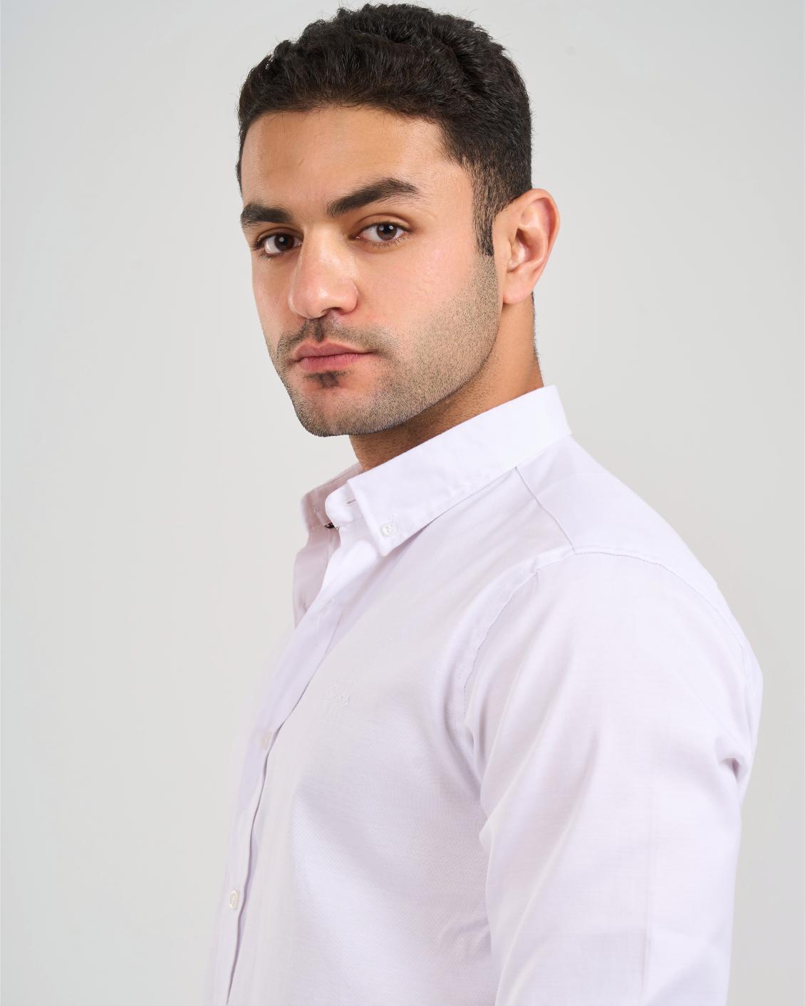 Basic White Oxford Shirt