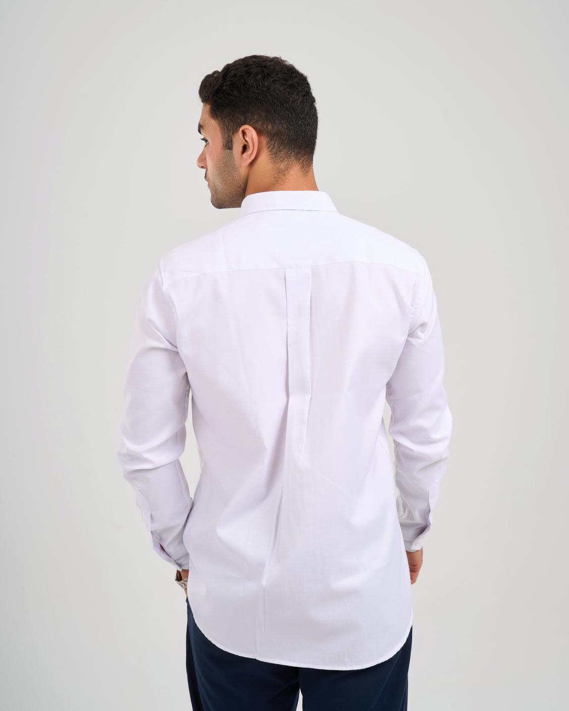 Basic White Oxford Shirt