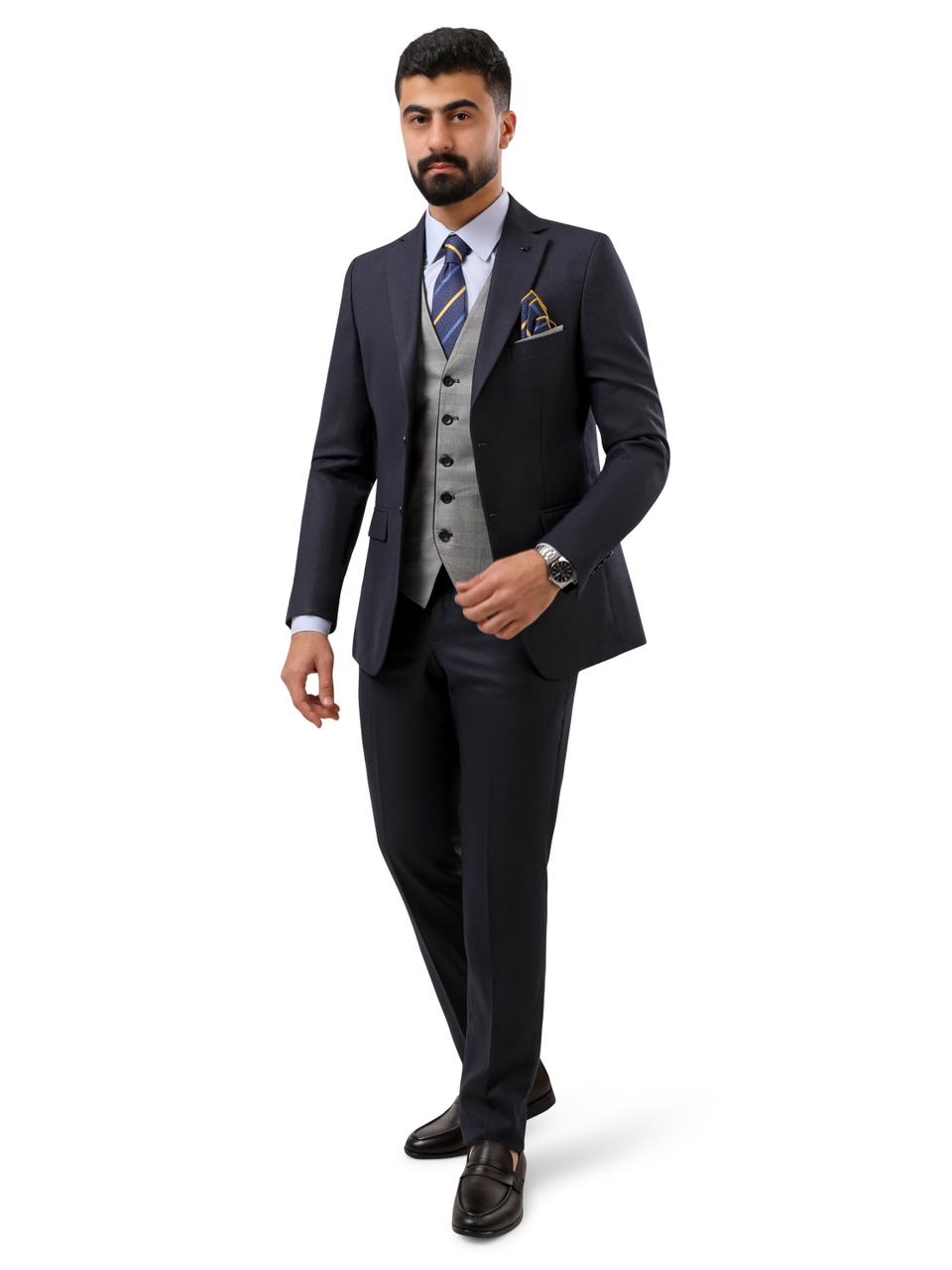 FORMAL COTTON 3 P-SUIT - 4