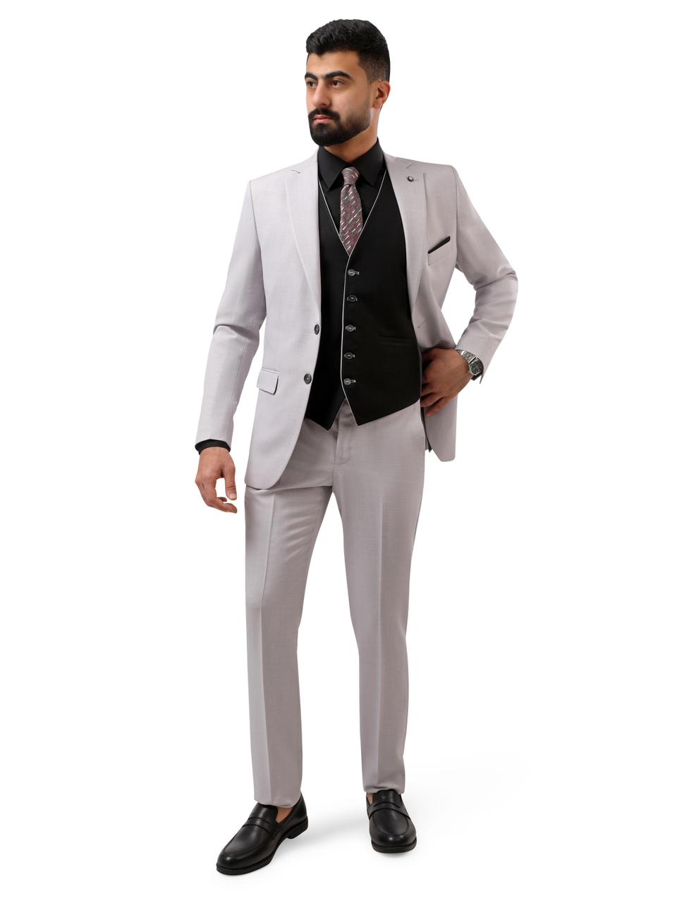 FORMAL SILK 3 P-SUIT - 5