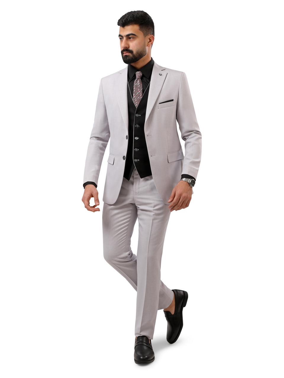 FORMAL SILK 3 P-SUIT - 5