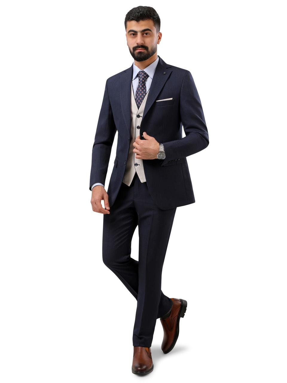 FORMAL SILK 3 P-SUIT - 7