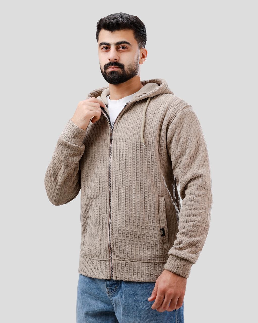 Velvet Zipper Basic Hoodie