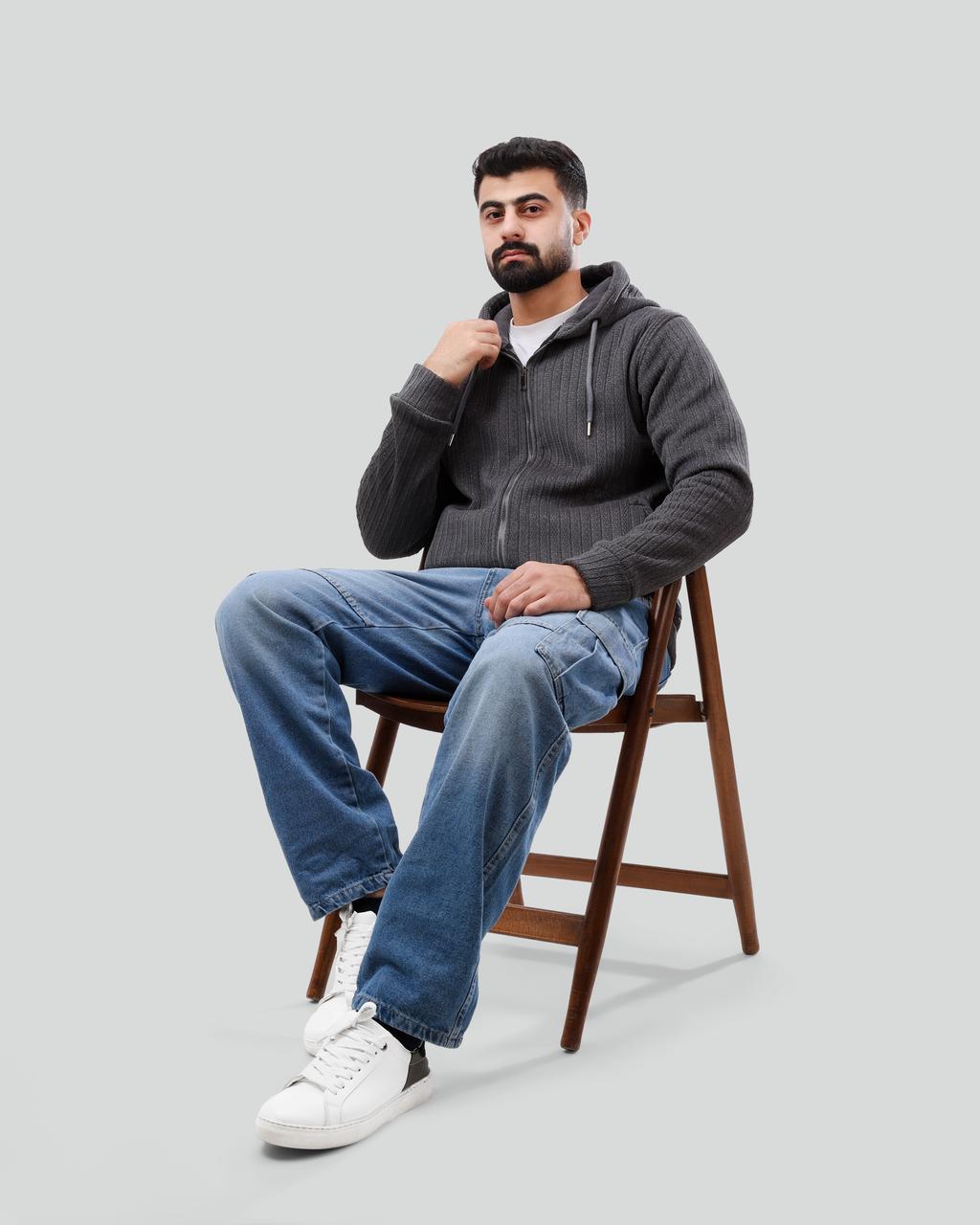 Velvet Zipper Basic Hoodie