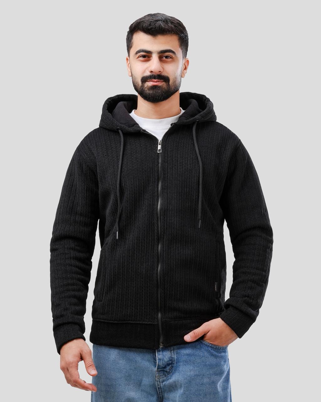 Velvet Zipper Basic Hoodie